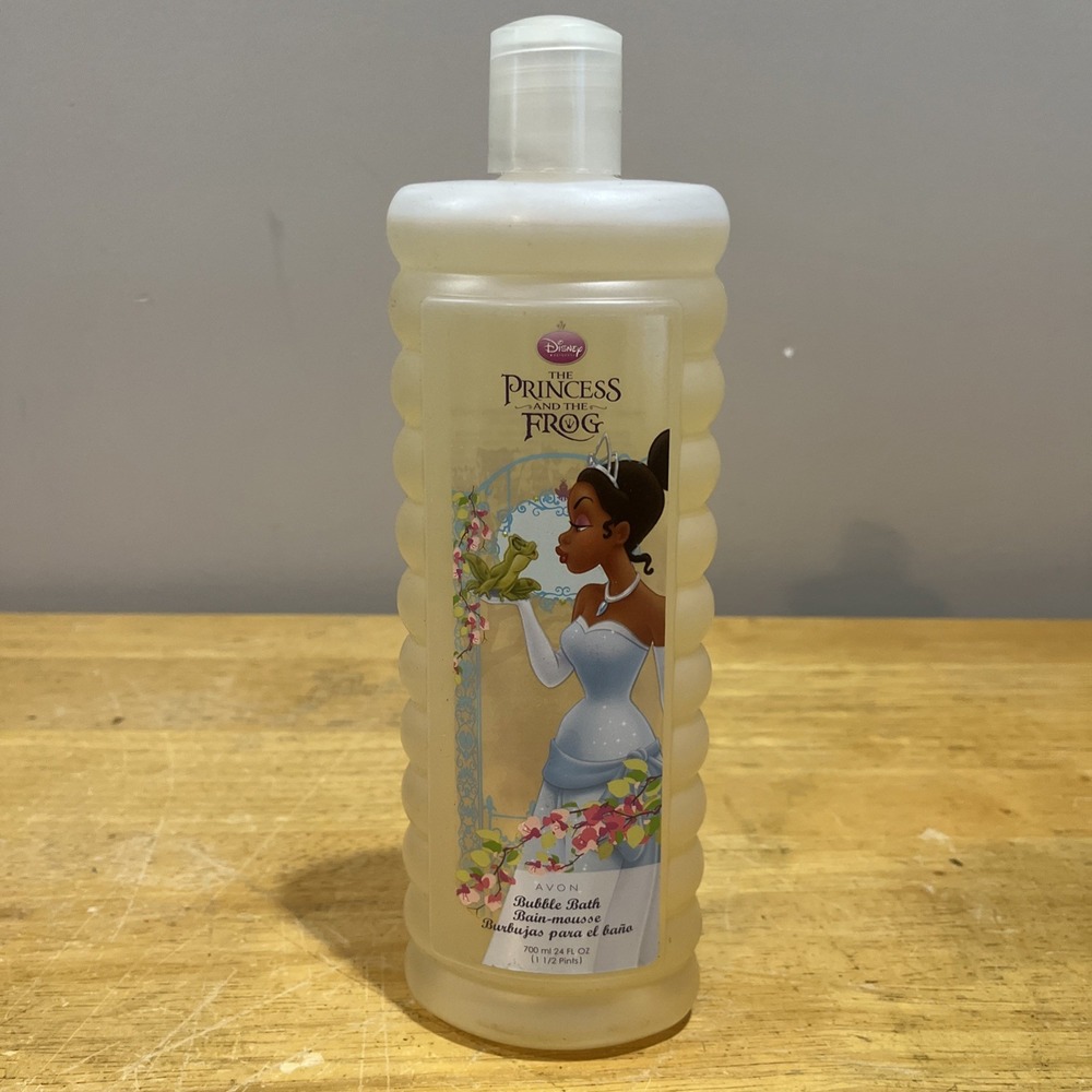 Avon Bubble Bath Disney Princess And the Frog‎ 24 fl oz NOS